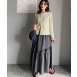 おしゃれ感を格上げ。綿100％前後2wayシルバーホック使いカーディガントップス… | Classical Elf  | 詳細画像15 