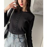 おしゃれ感を格上げ。綿100％前後2wayシルバーホック使いカーディガントップス… | Classical Elf  | 詳細画像24 