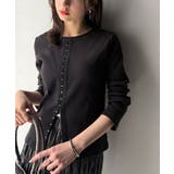 おしゃれ感を格上げ。綿100％前後2wayシルバーホック使いカーディガントップス… | Classical Elf  | 詳細画像26 