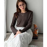 おしゃれ感を格上げ。綿100％前後2wayシルバーホック使いカーディガントップス… | Classical Elf  | 詳細画像43 