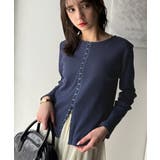 おしゃれ感を格上げ。綿100％前後2wayシルバーホック使いカーディガントップス… | Classical Elf  | 詳細画像64 