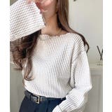 トレンド感満載のデザイン。前後2wayヘビーワッフル切り替えPO(長袖) | Classical Elf | 詳細画像7