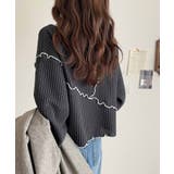 トレンド感満載のデザイン。前後2wayヘビーワッフル切り替えPO(長袖) | Classical Elf | 詳細画像26