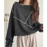 チャコール | トレンド感満載のデザイン。前後2wayヘビーワッフル切り替えPO(長袖) | Classical Elf