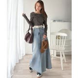 程よい肌見せ、ヘルシースタイル。オフショルリボンカットプルオーバー(長袖) | Classical Elf | 詳細画像13