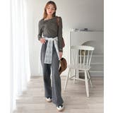 程よい肌見せ、ヘルシースタイル。オフショルリボンカットプルオーバー(長袖) | Classical Elf | 詳細画像15