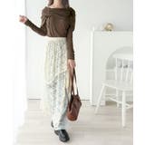 程よい肌見せ、ヘルシースタイル。オフショルリボンカットプルオーバー(長袖) | Classical Elf | 詳細画像20