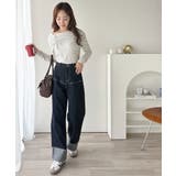 程よい肌見せ、ヘルシースタイル。オフショルリボンカットプルオーバー(長袖) | Classical Elf | 詳細画像27