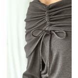 程よい肌見せ、ヘルシースタイル。オフショルリボンカットプルオーバー(長袖) | Classical Elf | 詳細画像45