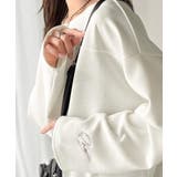 滑らか＆艶やか。ダンボールボートネック袖刺繍ロンT（長袖） | Classical Elf  | 詳細画像9 