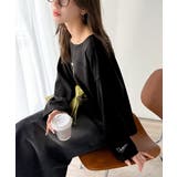 滑らか＆艶やか。ダンボールボートネック袖刺繍ロンT（長袖） | Classical Elf  | 詳細画像13 