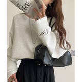 滑らか＆艶やか。ダンボールボートネック袖刺繍ロンT（長袖） | Classical Elf  | 詳細画像27 