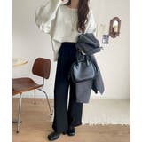 滑らか＆艶やか。ダンボールボートネック袖刺繍ロンT（長袖） | Classical Elf  | 詳細画像28 