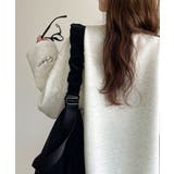 滑らか＆艶やか。ダンボールボートネック袖刺繍ロンT（長袖） | Classical Elf  | 詳細画像29 