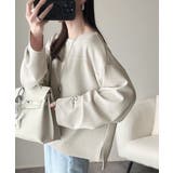 滑らか＆艶やか。ダンボールボートネック袖刺繍ロンT（長袖） | Classical Elf  | 詳細画像36 