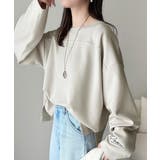 滑らか＆艶やか。ダンボールボートネック袖刺繍ロンT（長袖） | Classical Elf  | 詳細画像37 