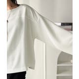 滑らか＆艶やか。ダンボールボートネック袖刺繍ロンT（長袖） | Classical Elf  | 詳細画像47 