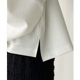 滑らか＆艶やか。ダンボールボートネック袖刺繍ロンT（長袖） | Classical Elf  | 詳細画像48 