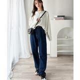 滑らか＆艶やか。ダンボールボートネック袖刺繍ロンT（長袖） | Classical Elf  | 詳細画像3 