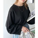 ふんわり袖で、大人映え。ランタンスリーブ切替ステッチプルオーバー（長袖） | Classical Elf  | 詳細画像8 