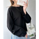 ふんわり袖で、大人映え。ランタンスリーブ切替ステッチプルオーバー（長袖） | Classical Elf  | 詳細画像10 