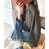 ふんわり袖で、大人映え。ランタンスリーブ切替ステッチプルオーバー（長袖） | Classical Elf  | 詳細画像14 