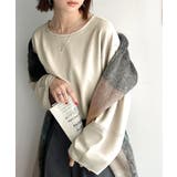 ふんわり袖で、大人映え。ランタンスリーブ切替ステッチプルオーバー（長袖） | Classical Elf  | 詳細画像17 