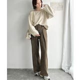 ふんわり袖で、大人映え。ランタンスリーブ切替ステッチプルオーバー（長袖） | Classical Elf  | 詳細画像20 