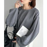 ふんわり袖で、大人映え。ランタンスリーブ切替ステッチプルオーバー（長袖） | Classical Elf  | 詳細画像23 