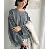 ふんわり袖で、大人映え。ランタンスリーブ切替ステッチプルオーバー（長袖） | Classical Elf  | 詳細画像25 