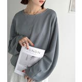 ふんわり袖で、大人映え。ランタンスリーブ切替ステッチプルオーバー（長袖） | Classical Elf  | 詳細画像26 