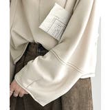 ふんわり袖で、大人映え。ランタンスリーブ切替ステッチプルオーバー（長袖） | Classical Elf  | 詳細画像28 