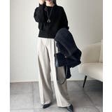 立体感のある太リブで上品映え。太リブニット | Classical Elf  | 詳細画像10 