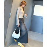 デコルテ美人を叶える、大人の上品アイテム♪ボートネックリブニットトップス | Classical Elf  | 詳細画像29 