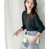 色で遊ぶ、大人の余裕ニット。前後2wayヘンリーネックラグランスリーブニット | Classical Elf  | 詳細画像20 