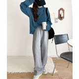 “ゆるっと”が叶える、1秒垢抜け！モヘアタッチシアー変形タック柄ニット（長袖） | Classical Elf  | 詳細画像43 