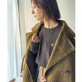 大人のためのコンパクトニット。胸刺繍ショート丈ケーブル編みニット（長袖） | Classical Elf  | 詳細画像22 