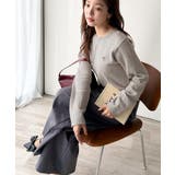 大人のためのコンパクトニット。胸刺繍ショート丈ケーブル編みニット（長袖） | Classical Elf  | 詳細画像29 