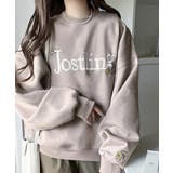 シンプルなのに一際映える。フラワー刺繍裏起毛スウェット | Classical Elf  | 詳細画像22 