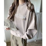 シンプルなのに一際映える。フラワー刺繍裏起毛スウェット | Classical Elf  | 詳細画像25 