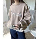 シンプルなのに一際映える。フラワー刺繍裏起毛スウェット | Classical Elf  | 詳細画像27 