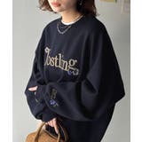 シンプルなのに一際映える。フラワー刺繍裏起毛スウェット | Classical Elf  | 詳細画像28 