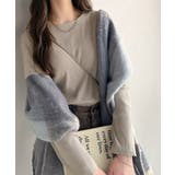 前後2wayドットボタンRIBカーディガン | Classical Elf  | 詳細画像25 