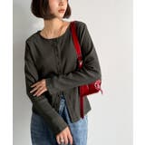 前後2wayドットボタンRIBカーディガン | Classical Elf  | 詳細画像30 