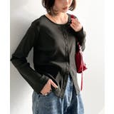 前後2wayドットボタンRIBカーディガン | Classical Elf  | 詳細画像35 