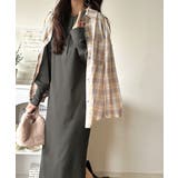 リラックス感とお洒落を両立。2wayヘンリーネックリブワンピース(ロング丈) | Classical Elf | 詳細画像14