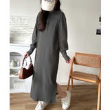 リラックス感とお洒落を両立。2wayヘンリーネックリブワンピース(ロング丈) | Classical Elf | 詳細画像20