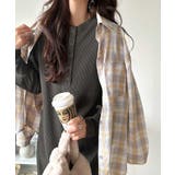 リラックス感とお洒落を両立。2wayヘンリーネックリブワンピース(ロング丈) | Classical Elf | 詳細画像21