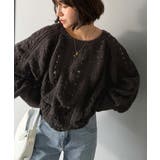 着るだけで上級者見えが叶う1枚♪ポコポコ透かし編みニットPO | Classical Elf  | 詳細画像20 