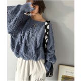 着るだけで上級者見えが叶う1枚♪ポコポコ透かし編みニットPO | Classical Elf  | 詳細画像24 